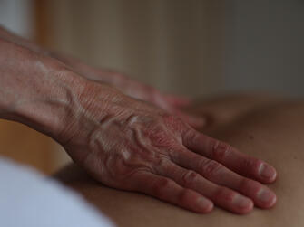 Sportmassage rug Sportmassage rug